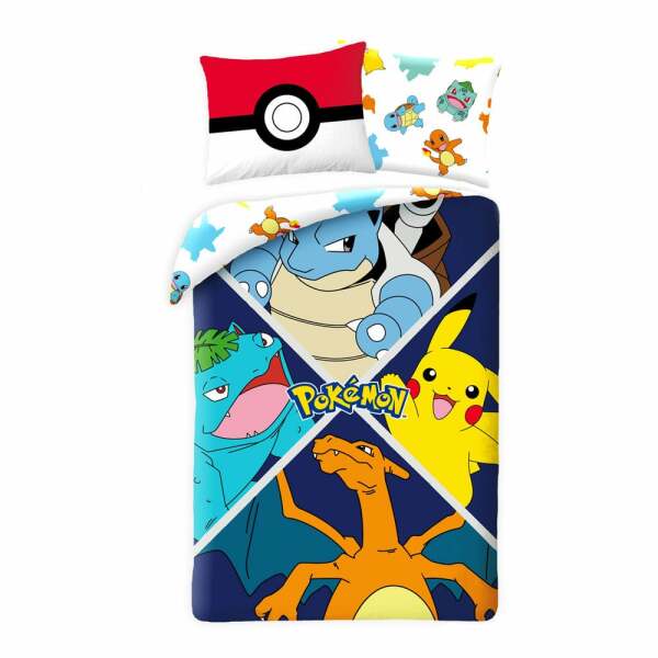 Pokémon Funda Nórdica Ver. 1 140 x 200 cm / 70 x 90 cm