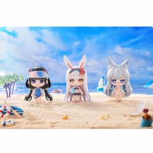 Azur Lane Pack de 3 Minifiguras Summer Swimsuit Chibi Vol. 1 10 cm