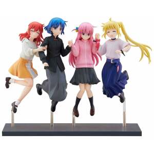 Bocchi the Rock! Set de 4 Estatua Jumping Girl(s) 20 cm