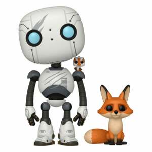 Robot salvaje POP&Buddy! Movies Vinyl Figuren Roz w/Brightbill & Fink 9 cm