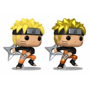 Naruto POP! Animation Vinyl Figura Naruto(Shrkn) w/CH 9 cm Surtido (6)