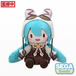 Character Vocal Series 01: Hatsune Miku Peluche Fuwa Petit Hatsune Miku Marshmallow Hot Cocoa Ver. LL 45 cm