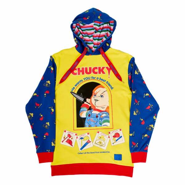 Chucky: el muñeco diabólico by Loungefly chaqueta con capucha Chucky talla L