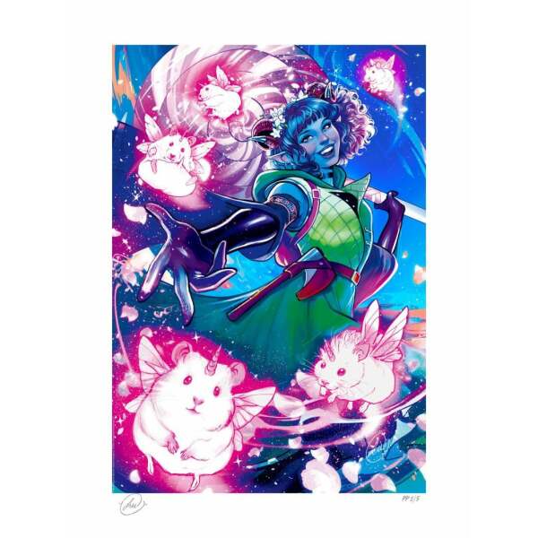 Critical Role Litografia Jester Lavorre: Heart of Chaos 46 x 61 cm – sin marco