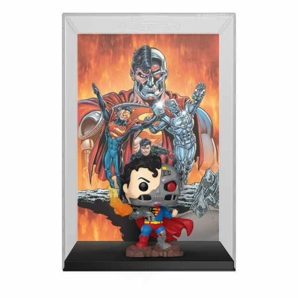 DC Comics POP! Comic Cover Vinyl Figura Cyborg Superman 9 cm