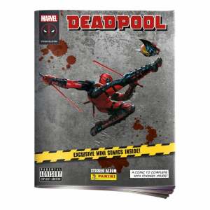 Deadpool Sticker & Trading Card Collection Álbum para Cromos *Edición Alemán*