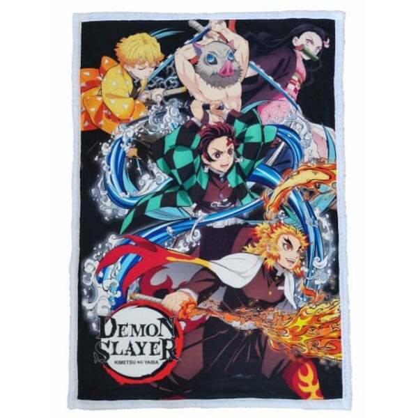 Demon Slayer: Kimetsu no Yaiba Manta Polar 100 x 150 cm