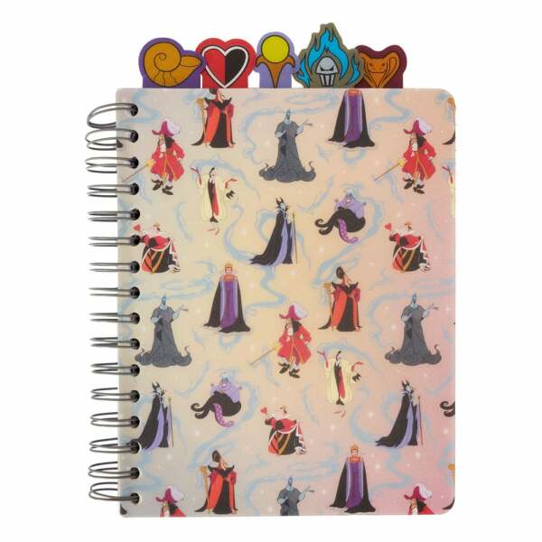 Disney Villains by Loungefly Libreta Tab Journal