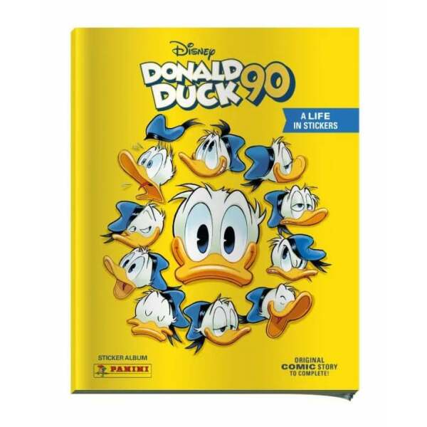 Donald Duck 90 Sticker & Trading Card Collection Álbum para Cromos *Edición Alemán*