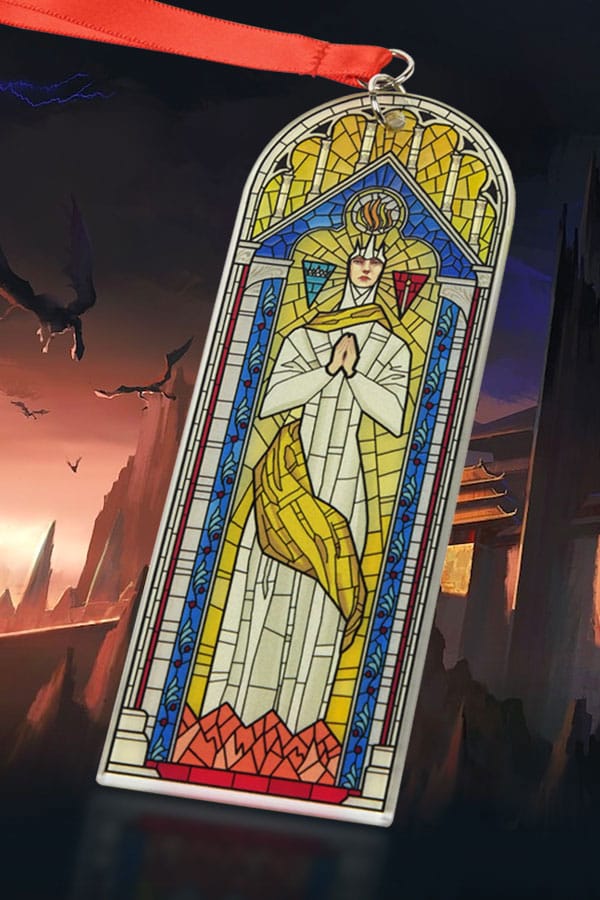 Dragon Age Decoración Árbol de Navidad Andraste Stain Glass