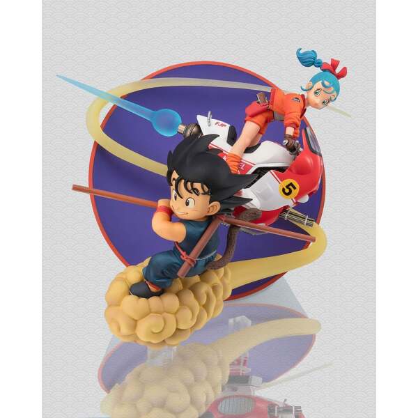 Dragon Ball Figuarts ZERO Estatua PVC Son Goku & Bulma 18 cm