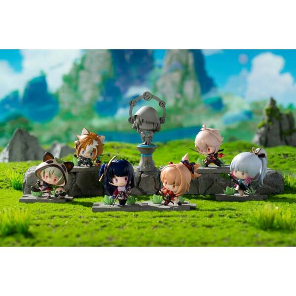 Genshin Impact Pack de 6 Minifiguras Battle Scene Collection Inazuma Edition 6 cm