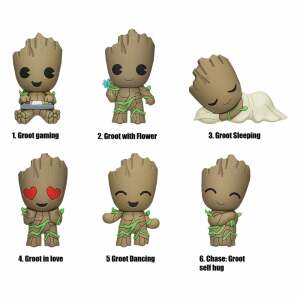 Guardian of the Galaxy Imáns 3D Groot Series 2 Expositor (12)