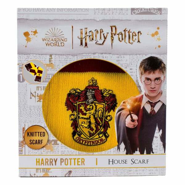 Harry Potter Bufanda Gryffindor Bold Stripes (Boxed) 160 cm