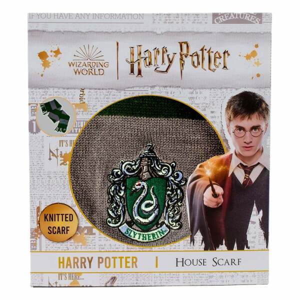 Harry Potter Bufanda Slytherin Bold Stripes (Boxed) 160 cm