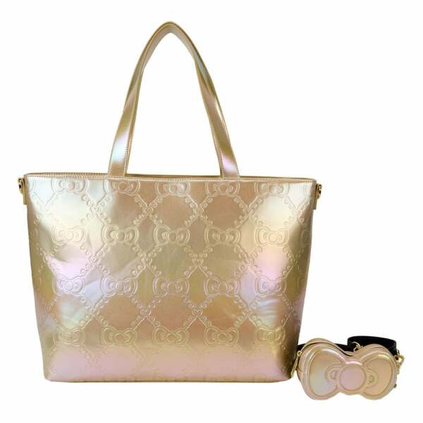 Hello Kitty by Loungefly Bolsa 50th Anniversary Gold