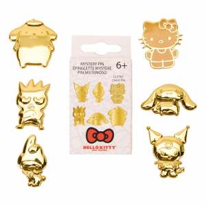 Hello Kitty by Loungefly Chapas esmaltadas Blind Box 50th Anniversary Gold Surtido (12)