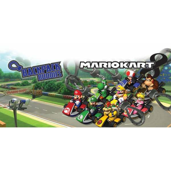 Mario Kart 8 Colgantes para maletas Mystery Bags Exspositor (24)