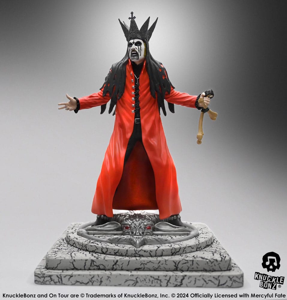 Mercyful Fate Estatua Rock Iconz King Diamond III (Red Version) 22 cm