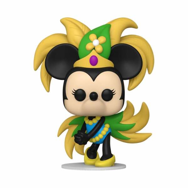 Mickey ATW Figura POP! Disney Vinyl Carnaval Minnie 9 cm