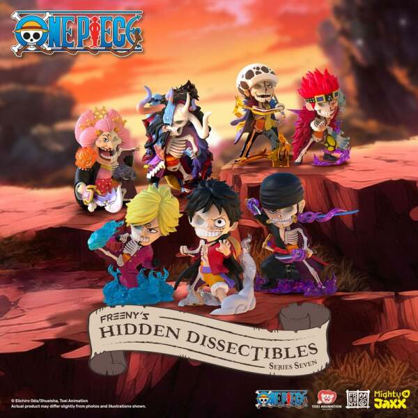 One Piece: Freeny’s Hidden Dissectibles Wano 4 inch Vinyl Figure Blind Box Display (6)