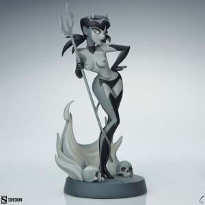 Original Artist Series Estatua Devil Girl (Black and White Variant) 30 cm