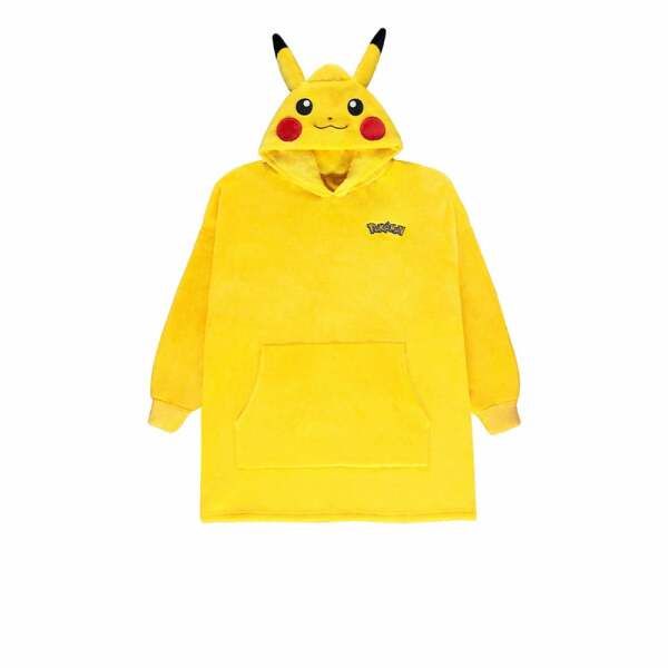 Pokémon Sudadera capucha de chándal Pikachu L-2XL