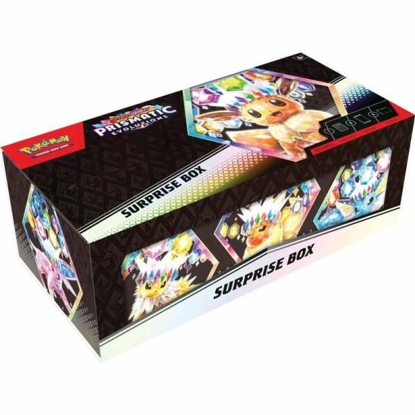 Pokémon TCG Scarlet & Violet 8.5 Prismatic Evolutions Surprise Box *Edición Inglés*