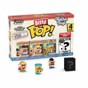 Retro Toys Pack de 4 Figuras Bitty POP! Vinyl Mr. Potato Head 2,5 cm