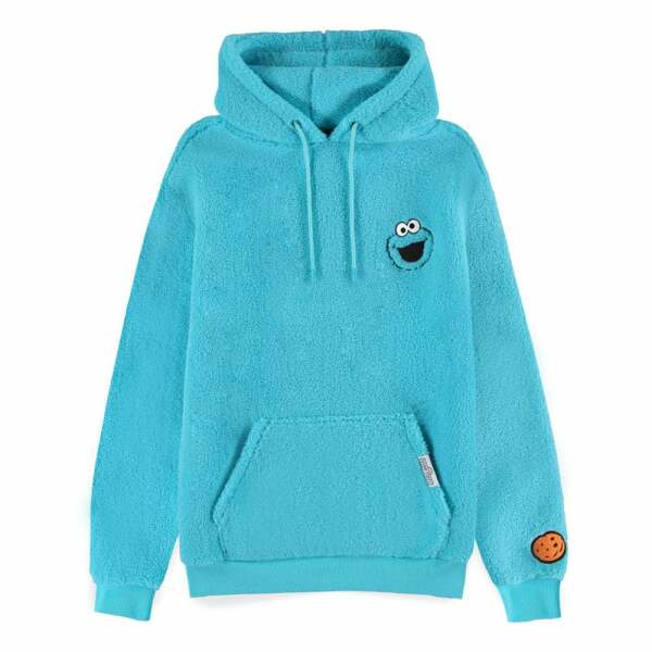 Sesame Street sudadera capucha Cookie Monster Teddy talla L