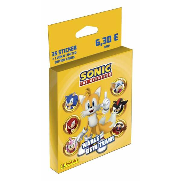 Sonic the Hedgehog Sticker & Trading Card Collection Eco-Blister *Edición Alemán*