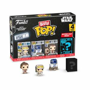 Star Wars Pack de 4 Figuras Bitty POP! Vinyl Luke 2,5 cm