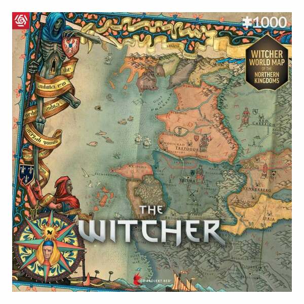 The Witcher 3 Puzzle Gaming The Northern Kingdoms (1000 piezas)