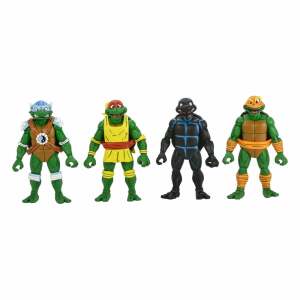 Tortugas Ninja (Archie Comics) Figuras Paquete de 4 Stump Wrestling Turtles 18 cm