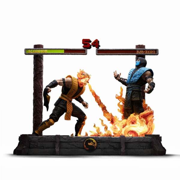 Mortal Kombat Estatua 1/10 Deluxe Art Scale Scorpion Fatality 27 cm