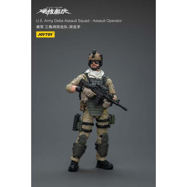 Hardcore Coldplay Figura 1/18 U.S. Army Delta Assault Squad Operator 11 cm