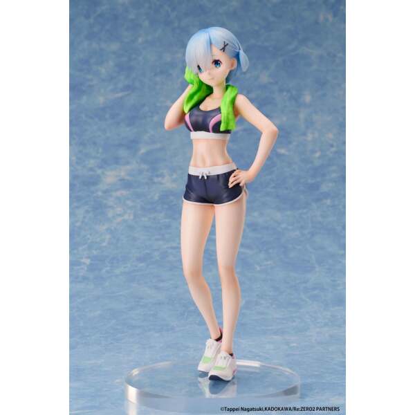 Re:Zero Starting Life in another World Estatua PVC 1/7 Rem Sports Wear 23 cm