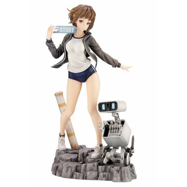 13 Sentinels: Aegis Rim Estatua ARTFXJ PVC 1/8 Natsuno Minami & BJ 25 cm