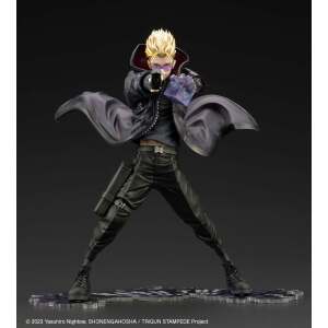 Trigun Stampede Estatua ARTFXJ PVC 1/8 Vash the Stampede The Gunman in Black Ver. 22 cm