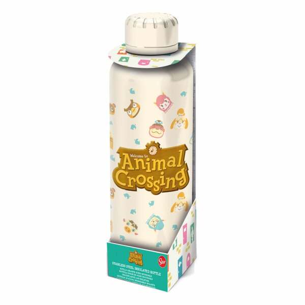 Animal Crossing Botella de Agua Logo