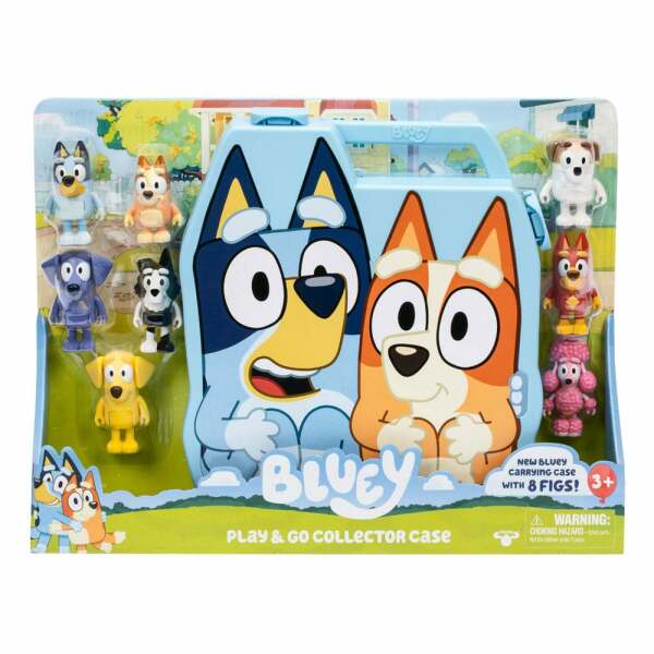 Bluey Escenario de Juego Ultimate Play & Go Collector Case