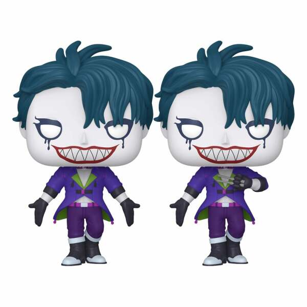 Suicide Squad POP! Animation Vinyl Figura  Joker w/CH 9 cm Surtido (6)