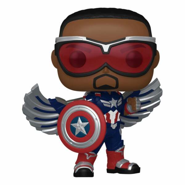 Captain America Brave New World Figura POP! Movies Vinyl Captain America 9 cm