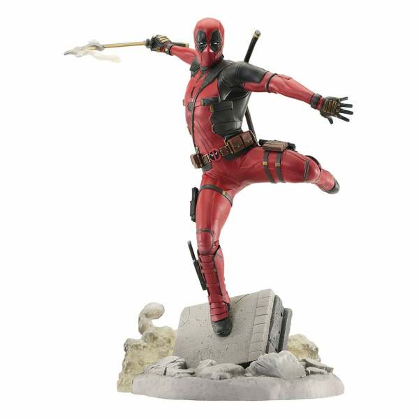 Deadpool & Wolverine Gallery Estatua Deadpool 25 cm