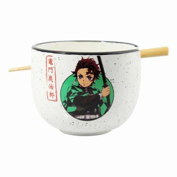 Demon Slayer Bol para Ramen con Palillos Tanjiro 414 ml