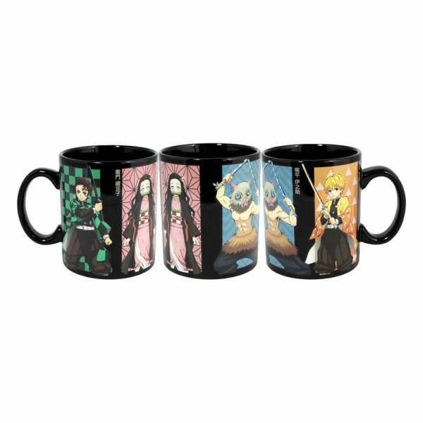 Demon Slayer Taza sensitiva al calor Grupo 473 ml