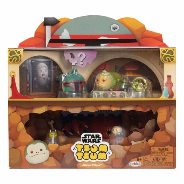 Disney Tsum Tsum Figuras Star Wars Jabba´s Place Deluxe Set