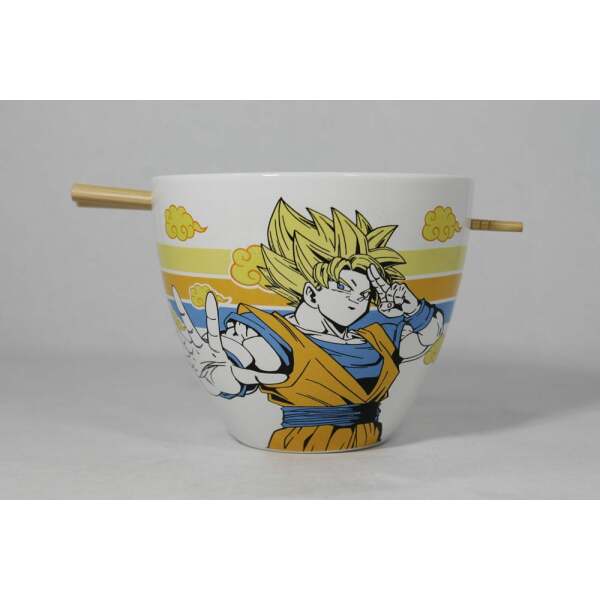 Dragon Ball Z Bol para Ramen con Palillos Goku 473 ml