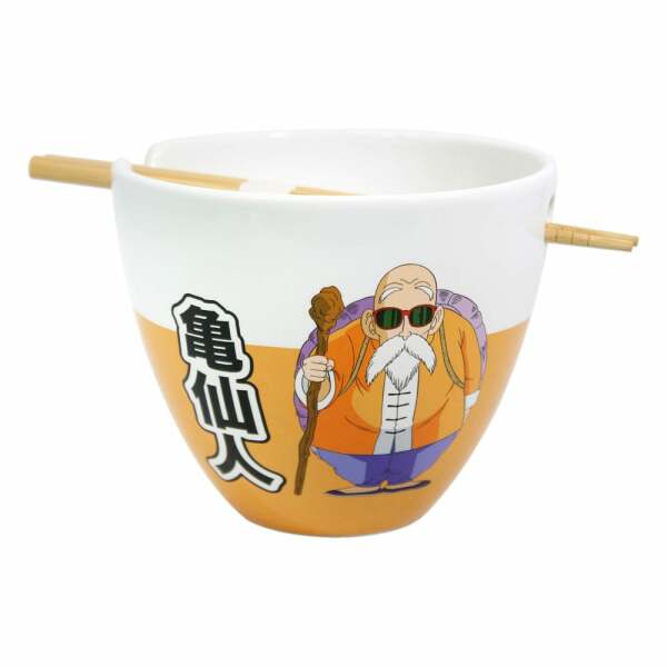 Dragon Ball Z Bol para Ramen con Palillos Roshi  473 ml