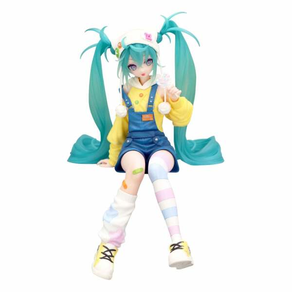 Hatsune Miku Estatua PVC Noodle Stopper Hatsune Miku Lollipop 15 cm